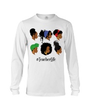 Teacher Life Long Sleeve Tee tile
