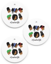 Teacher Life Circle Ornament (Porcelain) tile