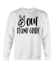 PEACE OUT 2ND GRADE Crewneck Sweatshirt tile