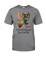 4TH GRADE TEACHER Classic T-Shirt front