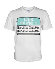 Grandma V-Neck T-Shirt tile