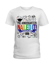 PRE-K NAILED IT Ladies T-Shirt tile