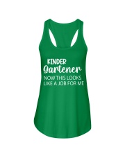 KINDERGARTENER Ladies Flowy Tank tile