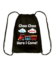 PRESCHOOL HERE I COME Drawstring Bag tile