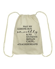 TEACHER DREAMS Drawstring Bag tile