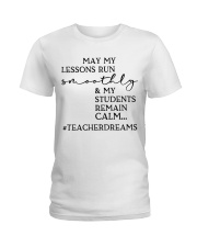 TEACHER DREAMS Ladies T-Shirt tile