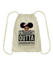 KINDERGARTEN GIRL Drawstring Bag tile