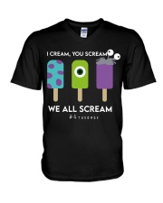 4TH GRADE V-Neck T-Shirt tile