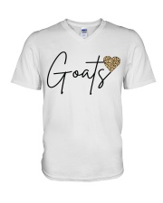 Goats V-Neck T-Shirt tile