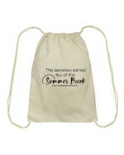 SECRETARY Drawstring Bag tile