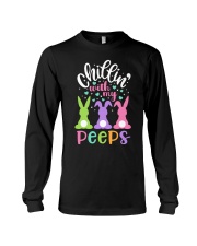 CHILLING WITH MY PEEPS Long Sleeve Tee thumbnail