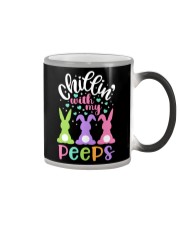 CHILLING WITH MY PEEPS Color Changing Mug thumbnail