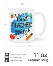 BEST TEACHER EVER Mug ceramic-mug-lifestyle-62