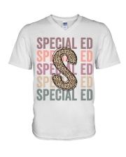 SPECIAL ED V-Neck T-Shirt tile