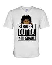 4TH GRADE BOY V-Neck T-Shirt tile