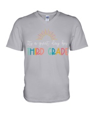 3rd Grade V-Neck T-Shirt tile