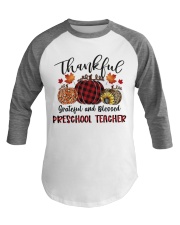 PRESCHOOL TEACHER Baseball Tee tile