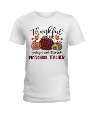 PRESCHOOL TEACHER Ladies T-Shirt tile