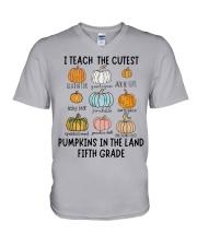 5th Grade V-Neck T-Shirt tile