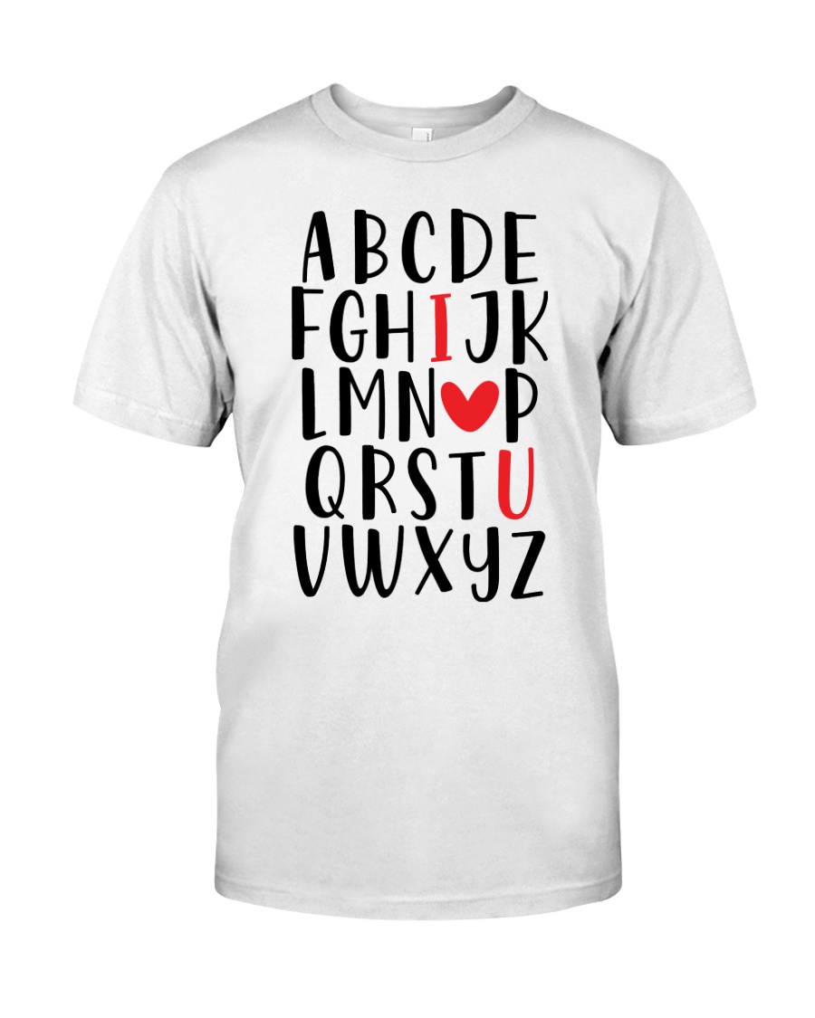 ABC I LOVE YOU Classic T-Shirt