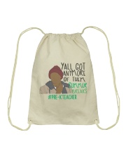 PRE-K TEACHER Drawstring Bag tile