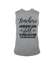 1st Grade Teacher Sleeveless Tee tile