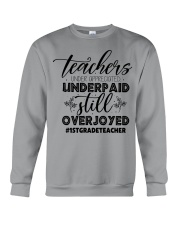 1st Grade Teacher Crewneck Sweatshirt tile