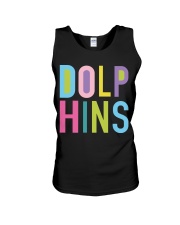 DOLPHINS Unisex Tank tile