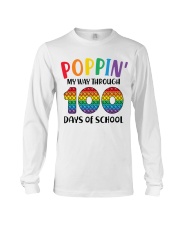 Poppin' My Way Through 100 Days Long Sleeve Tee tile