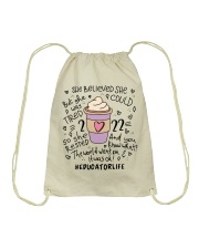 EDUCATOR LIFE Drawstring Bag tile