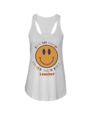 TEACHER Ladies Flowy Tank tile