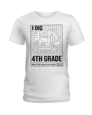 4TH GRADE Ladies T-Shirt tile