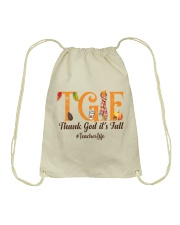 TEACHER Drawstring Bag tile