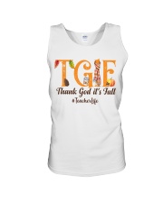 TEACHER Unisex Tank tile