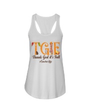 TEACHER Ladies Flowy Tank tile