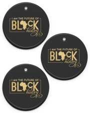 I Am The Future Of Black History Circle Ornament (Porcelain) tile