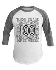 THIRD GRADE TYPO Baseball Tee thumbnail