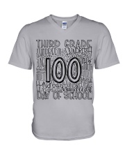 THIRD GRADE TYPO V-Neck T-Shirt thumbnail