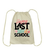 HAPPY LAST DAY OF SCHOOL Drawstring Bag tile