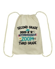 2ND GRADE ZOOMING INTO 3RD GRADE Drawstring Bag tile