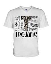 TROJAN V-Neck T-Shirt tile