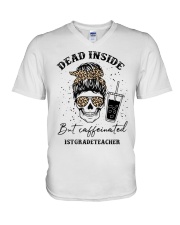 1ST GRADE V-Neck T-Shirt tile