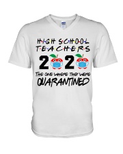 HIGH SCHOOL TEACHER V-Neck T-Shirt thumbnail