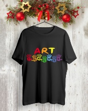 ART TEACHER DESIGN Classic T-Shirt lifestyle-holiday-crewneck-front-2