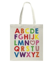 ABCD I Love U Tote Bag tile