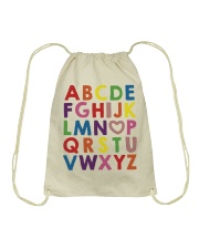 ABCD I Love U Drawstring Bag tile