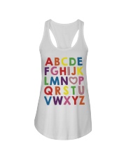 ABCD I Love U Ladies Flowy Tank tile