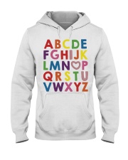 ABCD I Love U Hooded Sweatshirt tile