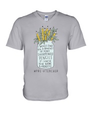 Pre-K Teacher V-Neck T-Shirt tile