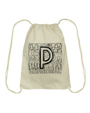 PARAPROFESSIONAL TEACHER DESIGN Drawstring Bag thumbnail